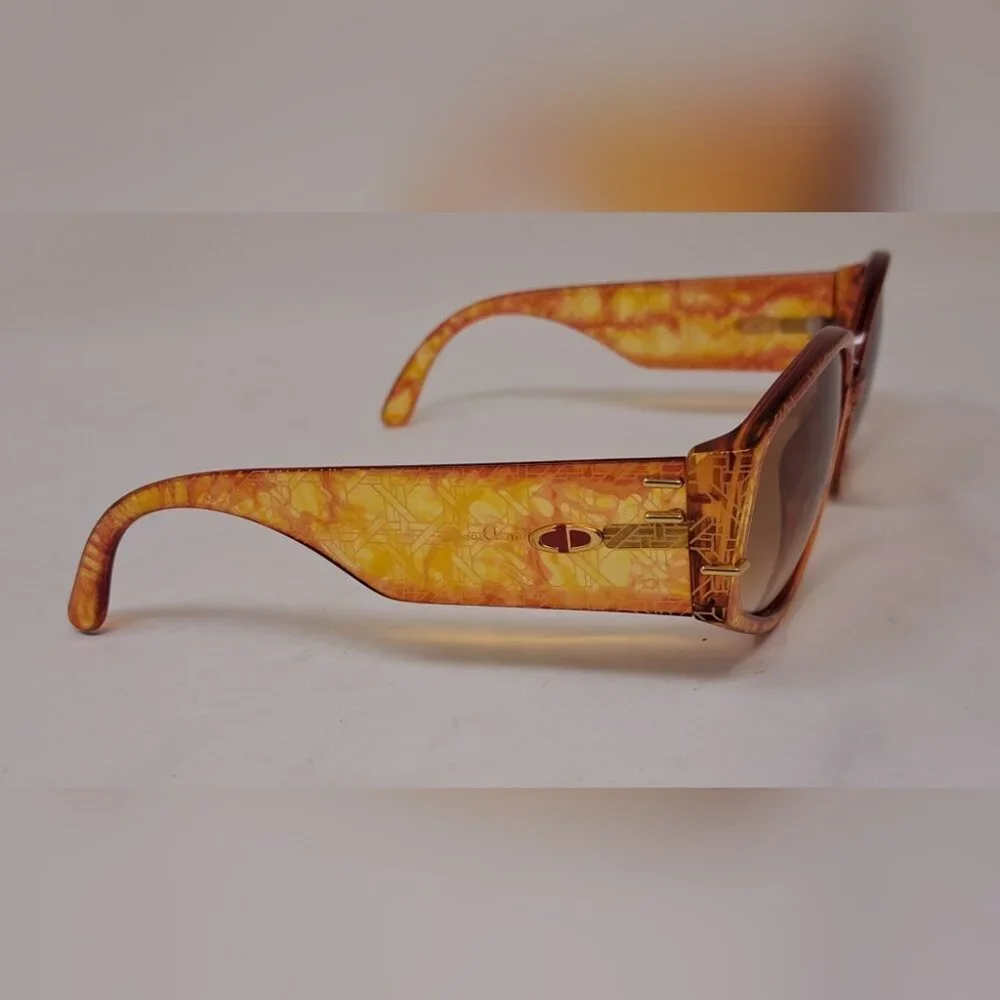 Christian Dior Women's Sunglasses Optyl Red Orange Vintage 80s 2603 40 57mm - Picture 10 of 16